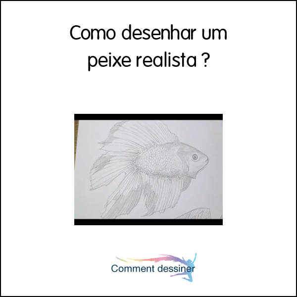 Como desenhar um peixe realista